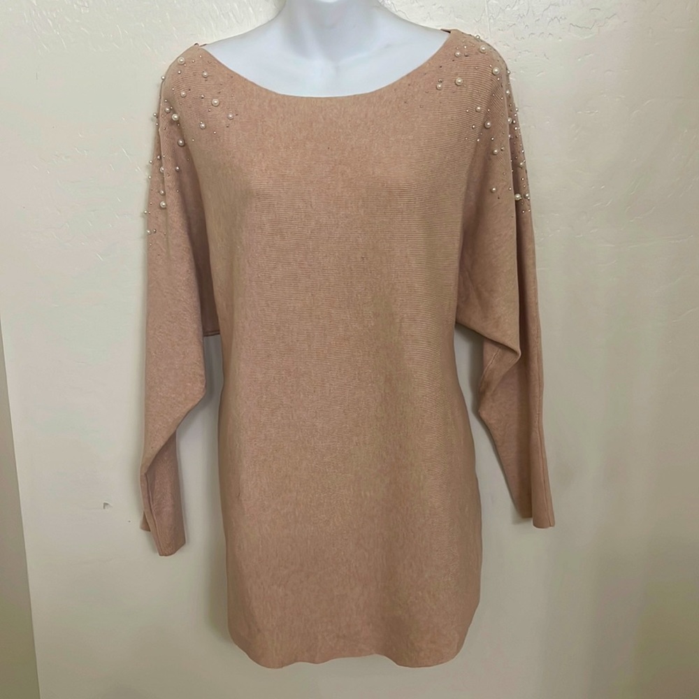 Maternity Beaded Sweater